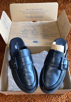Black Classy Mule Dr.School's Original Collection shoes US Size 7.5M New In Box - Image 1 of 4