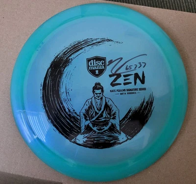 Discmania Nate Perkins Zen Meta Essence, Signed Autographed 171-172 grams - Image 1 of 4