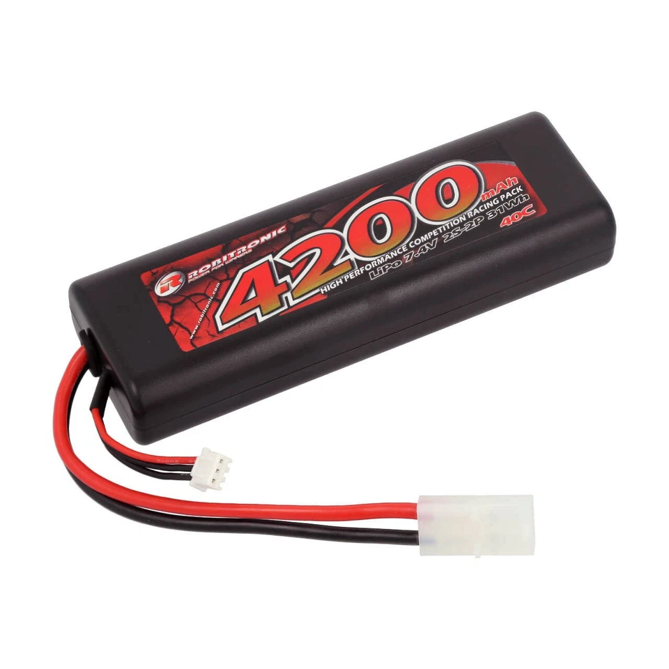 Robitronic LiPo Akku 4200mAh 2S 40C Tamiya Stick Pack - Bild 1 von 1