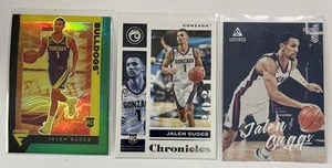 JALEN SUGGS 2021 Chronicles Draft Picks 3 Card Rookie Lot Gonzaga ππ - Picture 1 of 2