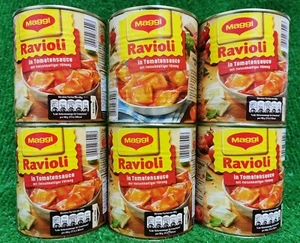 (4,98€/l) 6x Maggi Ravioli in Tomatensauce 800g Dose Dosenravioli Versand 0€ - Bild 1 von 1
