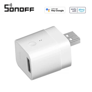 SONOFF Micro 5V Smart USB Adaptateur Sans Fil Wifi Mini USB Adaptateur Secteur Interrupteur - Photo 1/15