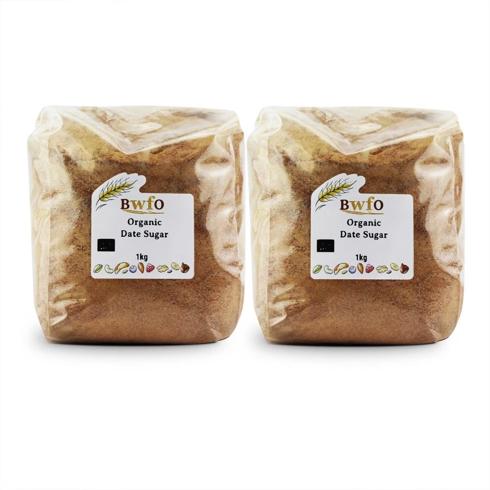 Organic Date Sugar 2kg | BWFO | Free UK Mainland P&P - image 1 of 1
