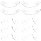  10 Pcs Nose Pads Glasses Adhesive for Silicone Eyeglasses Component