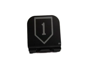 US Army 1st Infantry Div Shoulder Patch Laser Etched Aluminum Hat Clip Brim-it - Picture 1 of 9