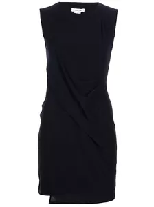 Vestido HELMUT LANG Costura Ajustada Cuello Cuadrado en Negro Talla Pequeña S - Imagen 1 de 7