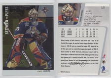 2002 ITG Be A Player Between the Pipes Gold Missing Serial Number /10 Jani Hurme