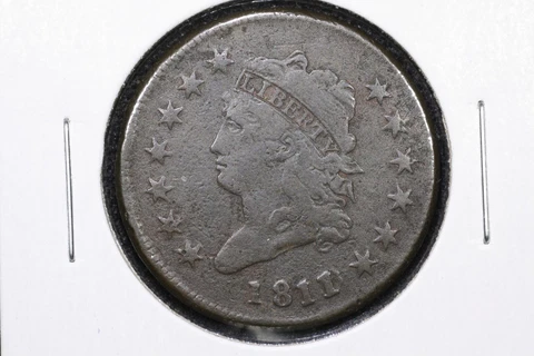1811/0 Classic Head Large Cent, Very Fine Detail Cover