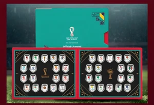 2022 FIFA World Cup Qatar – Complete Set of 32 Silver Medals (2.5g Each) - Picture 1 of 6