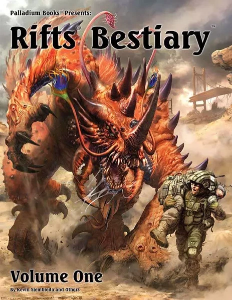 Rifts RPG: Bestiary Volumen Uno PLB896 Valor $28.99 Foto 1 de 1