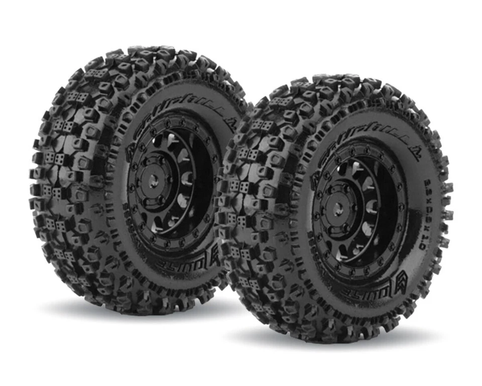 Louise CR-Uphill Reifen supersoft auf Felge schwarz 7mm 1 18/1 24 - LOUT3369VB