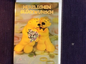 Tatzino Klappkarten-Lustige Bärchen Karten mit Sprüchen zum Lachen Hochzeit 32 - Bild 1 von 2