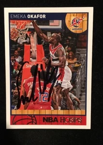 EMEKA OKAFOR 2013 PANII NBA HOOPS AUTOGRAPHED SIGNED AUTO BASKETBALL CARD 170 - Picture 1 of 1
