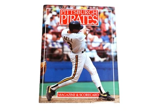 Pittsburgh Pirates Official 1992 Magazine & Scorecard – Jay Bell - Picture 1 of 11