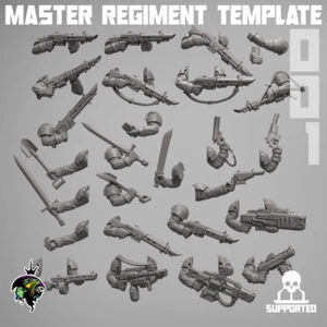 Master Regiment Weapons Conversion Kit Reptilian Overlords - Picture 1 of 2