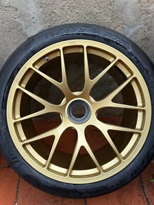 OEM BBS Magnesium Wheels for Porsche 991 GT3 RS - GT2 RS - Aurum Gold - Imagen 1 de 8
