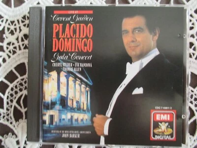 Live At Covent Garden Gala Concert - Placido Domingo - John Barker - CD EMI 1989 - Bild 1 von 3