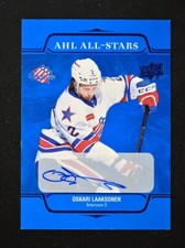 2021-22 AHL All-Stars Auto #AS-8 Oskari Laaksonen - Rochester Americans