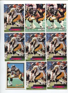 John Jackson 9 Karten Lot Eastern Kentucky Colonels / Pittsburgh Steelers - Bild 1 von 1