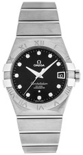 Omega Constellation Co-Axial 38MM Diamond Unisex Watch 123.10.38.21.51.001