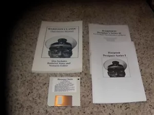 Harpoon Classic Update Disk Version 1.57 DOS for the IBM with manuals - Photo 1/1