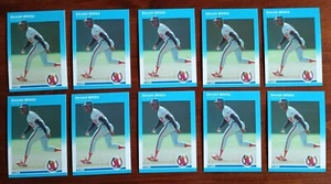 1987 Fleer Update #U-123 DEVON WHITE - LOS ANGELES ANGELS - Lot of (10) -*LOT #4 - Picture 1 of 2