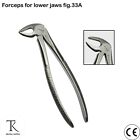 Dentaire Chirurgie Daviers Lower Jaws Fig.33A Teeth Extracting Oral Surgery Tool