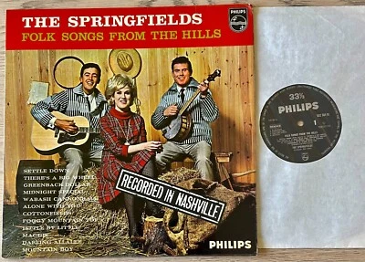 THE SPRINGFIELDS FOLK SONGS FROM THE HILLS LP PHILIPS (1963) EX WITH DUSTY - Image 1 of 4