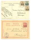 Germany 1902/07 Ps Card + Ppc P.O. Marocco ---F/Vf