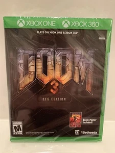 Póster Doom 3 BFG Edition: XBox One 360 Compatible con Retrocesos Incluido NUEVO SELLADO - Imagen 1 de 3