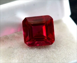Piedra preciosa suelta corte 4,40 quilates certificada natural Birmania minas rubí rojo VVS AA+ R2607 - Imagen 1 de 4
