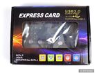 DONZO PCI-Express Card x1 Erweiterungskarte Karte auf 4x USB 3.0, NEU