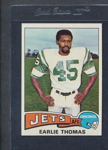 Earlie Thomas Jets 1975 Topps #149 MT *1607 - Imagen 1 de 1
