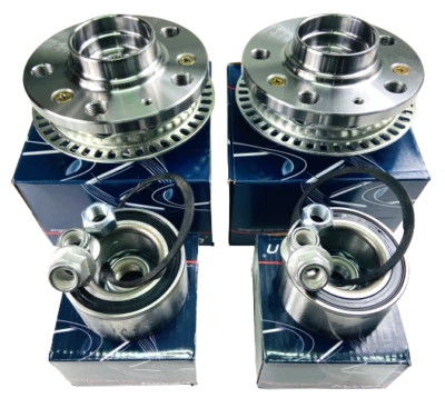 VW Golf MK4 Bora Beetle GTI TDI (98-06) Pair of Front Wheel Hubs + Bearings Kit - Image 1 of 4