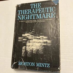 The Therapeutic Nightmare Mintz 1968 FIRST EDITION FIRST PRINTING SIGNED! - Picture 1 of 14