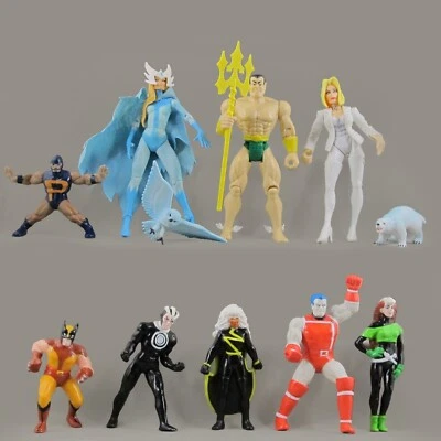 Лот товаров винтаж 90-е Экшн-фигурки X-men и фигурки X-men ПВХ - Изображение 1 из 2