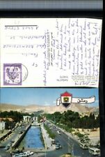 314272,Syrischer Damaskus Eingang der Stadt Kanal Bergkulisse