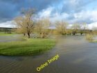 Photo 6X4 River Thame   Western Channel In Flood Cuddington Sp7311 The C2014