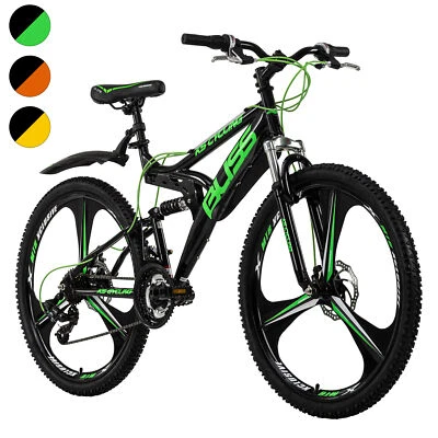 Mountainbike Fully 26 Zoll 21-Gang Bliss viele Farben MTB vollgefedert M592M - Bild 1 von 4