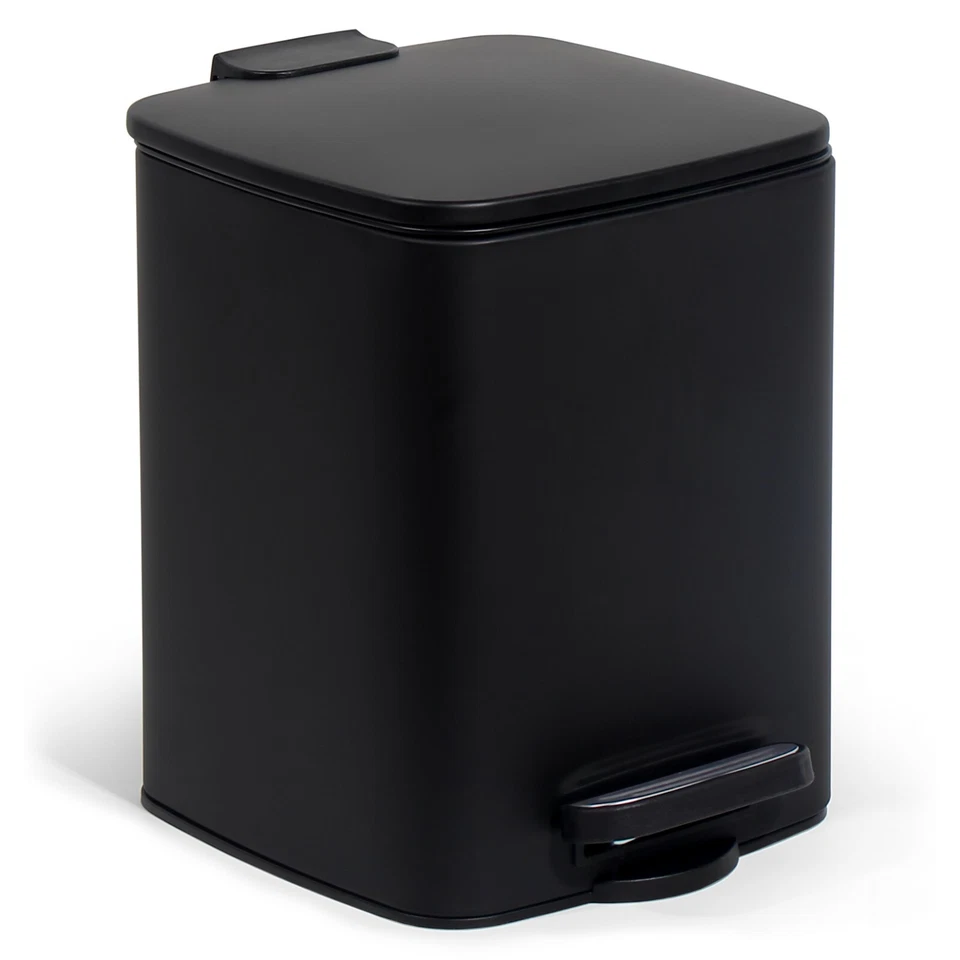 Mülleimer Kosmetikeimer 6L Abfalleimer Eimer Treteimer Badmülleimer mit Deckel - Bild 1 von 1