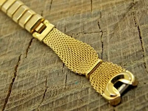 Vintage Flex-let USA NOS Watch Band Gold Filled Expansion Unused Bar End - Picture 1 of 6