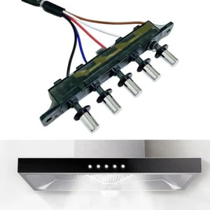 Dunstabzugshaubenschalter 5 Tasten Universal Haushaltsgeräte Tastaturschalter - Bild 1 von 3