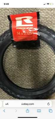 REDLINE KENDA Redline comp3 one 14” comp3 pattern Bicycle 14” trailer / bicycle tire 14x2.125