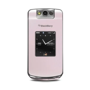 BlackBerry Pearl Flip 8230 - Pink Very Rare Collector READ Missing Back &Battery - Picture 1 of 8