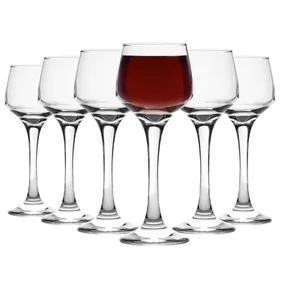 6x LAV Lal Sherry Glasses Small Stemmed Liqueur Port Shot Dessert Wine Set 80ml - Picture 1 of 6