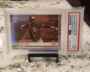 2019 Topps Chrome - Fernando Tatís Jr. #203 rifrattore seppia (RC) PSA 9 padres - Foto 1 di 2