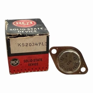 Dispositivo de estado sólido transistores RCA KS20347L3 - Imagen 1 de 2