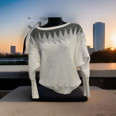 Blusa DKNY MANGA LARGA ESTAMPADO TRANSPARENTE TOP TALLA MEDIANA NUEVA CON ETIQUETAS 99$ Foto 1 de 4