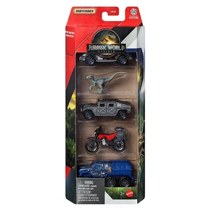 Matchbox Jurassic World Rebirth Dinosaur Capture Team 5 Pack- free postage  - Picture 1 of 2