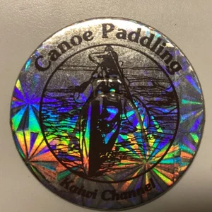 De colección Canoa Remar Ka'iwi Moloka'i Canal O'ahu Hawaii POG Gorra de Leche 1993 - Imagen 1 de 2